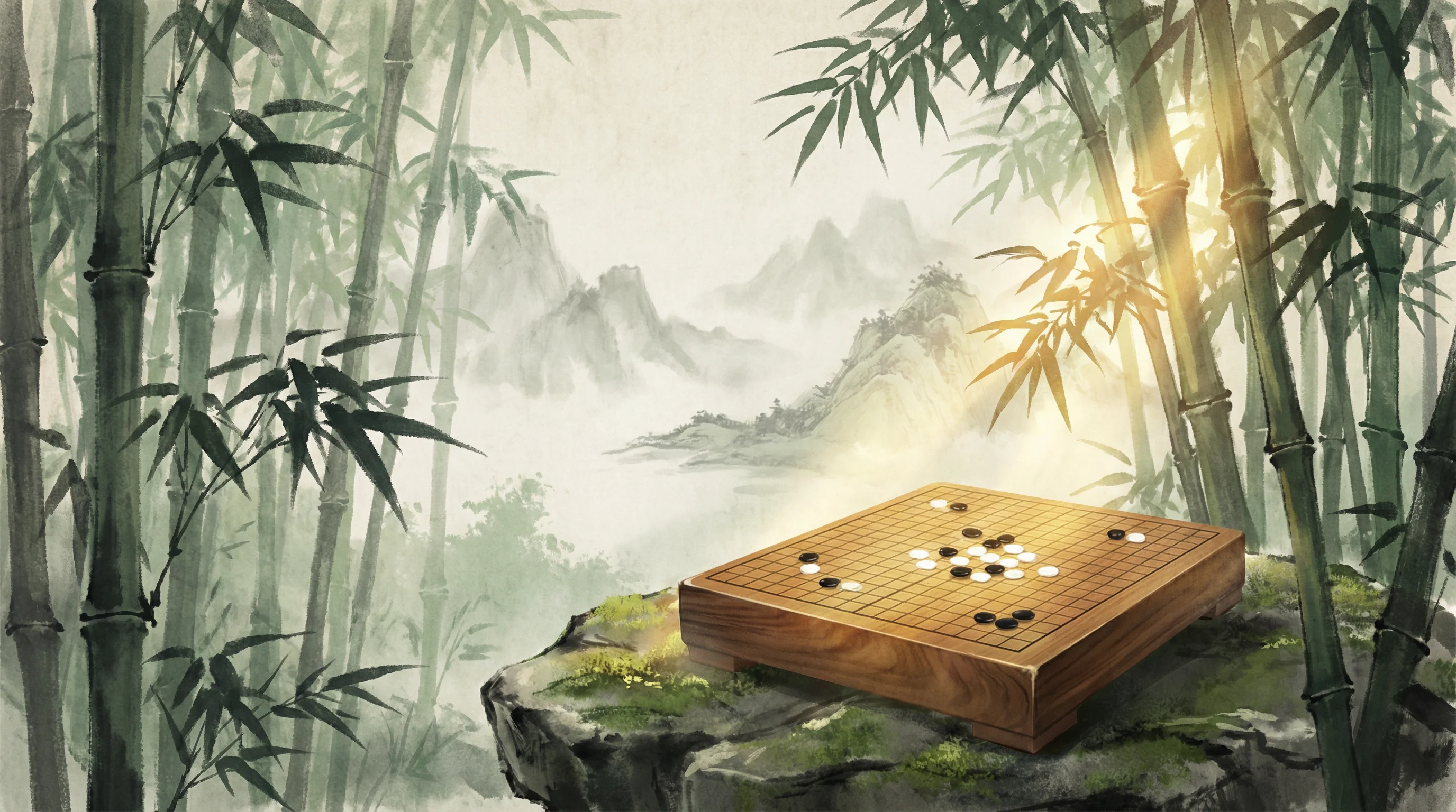 竹林隐士围棋道场 炸金花guanwang官网 全景